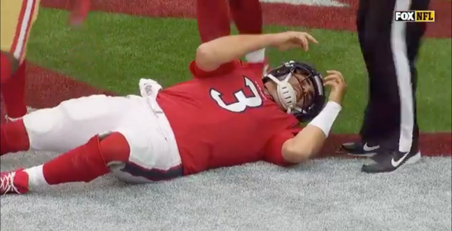 Tom Savage Continued To Play After Distressing Hit