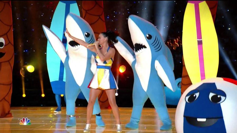 We'll Never Forget You, Katy Perry With Nazi Sharks