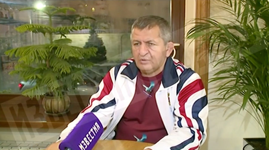 Khabib Nurmagomedov&#39;s Dad On His Son Fighting In The Stands: &quot;I Am Going To Regard This Severely&quot;