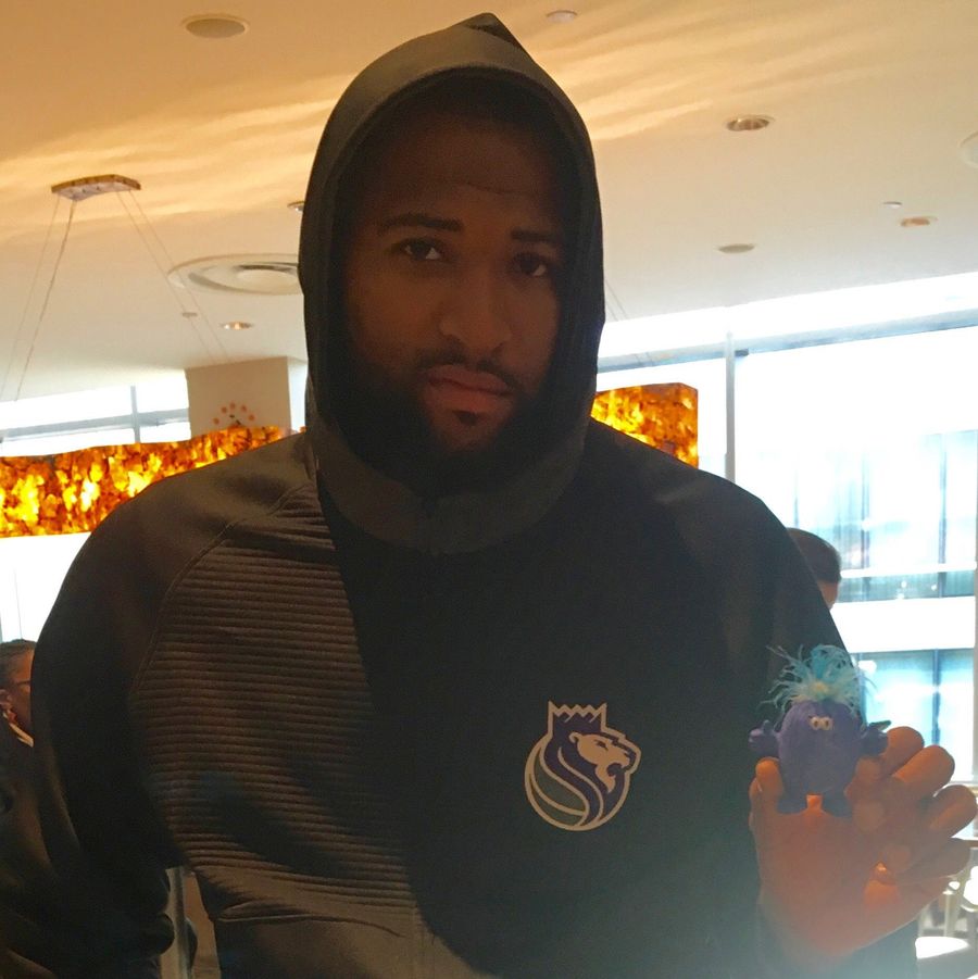 DeMarcus Cousins Thrilled To Have His Photo Taken For Fan