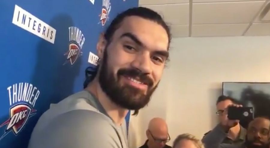Steven Adams Will Respect Your Anime Shoes