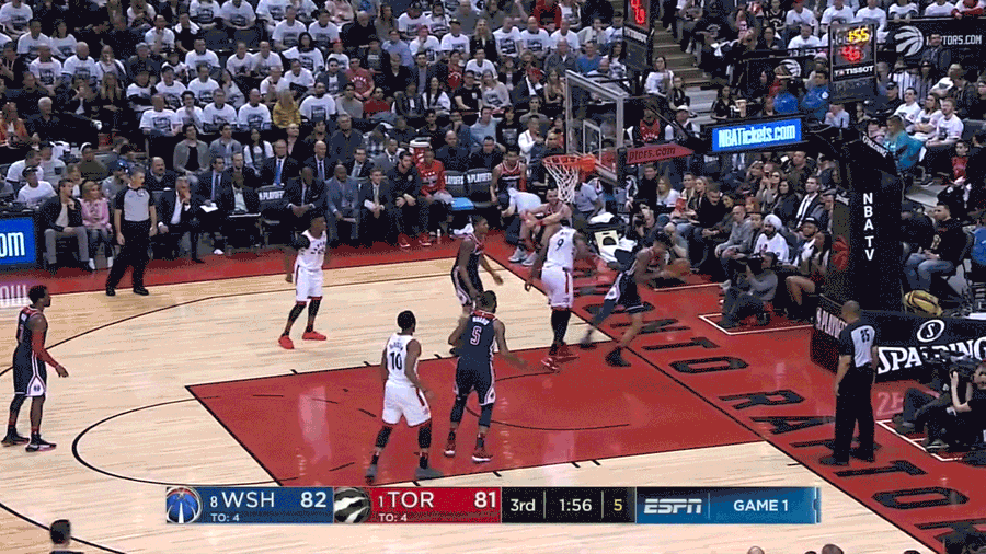 Serge Ibaka Got Hit In The Dick And Balls