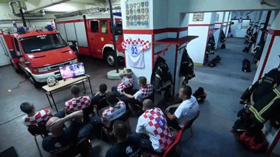 Watch Croatian Firefighters Miss The End Of PKs Against Russia In This Exquisitely Timed Video