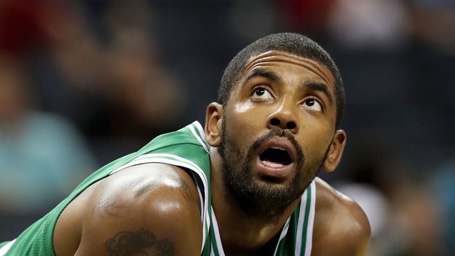 Kyrie Irving Sure Seems Happy To Be Out Of Cleveland