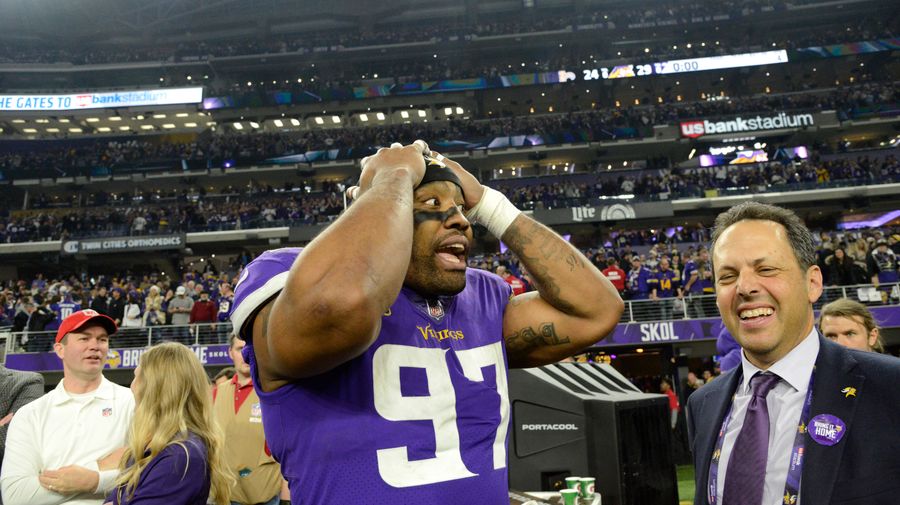 Everson Griffen And His Wife Feeling Happy And Blessed! At The 9/11 Memorial. [Update]