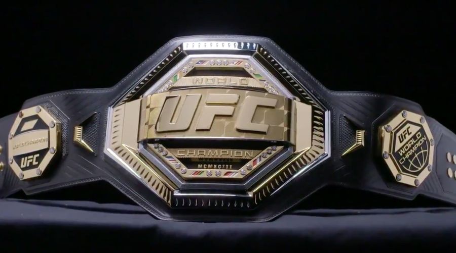 The New UFC Championship Belt Looks Like A Toy