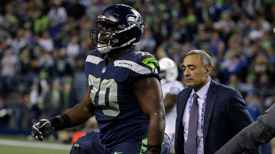 Report: Seahawks Lineman Rees Odhiambo Suffered A Bruised Heart