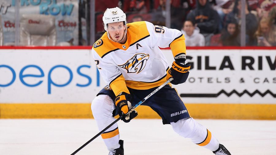 Predators' Ryan Johansen Skates Off Ice After Walk-Off Goal