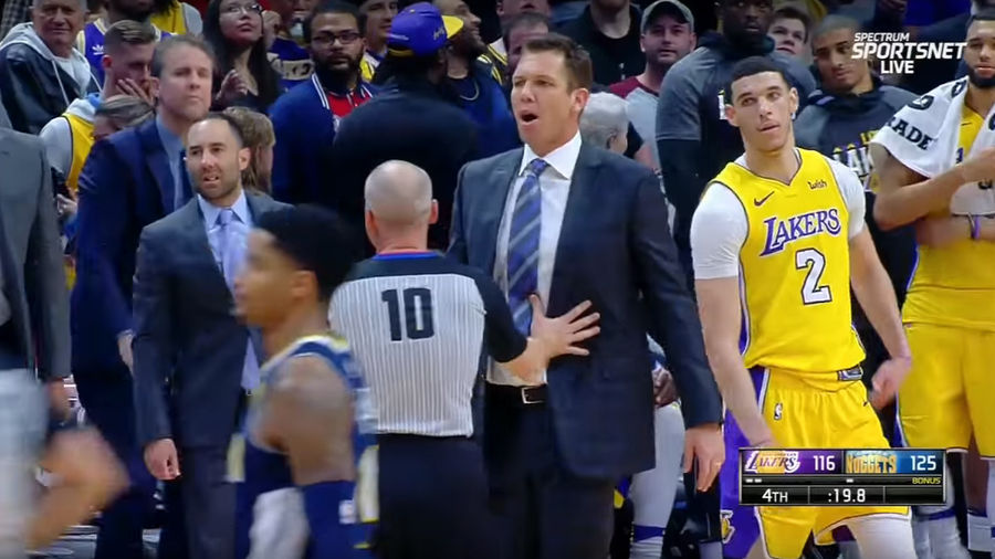 Lonzo Ball And The Lakers Are Beefing With Jamal Murray
