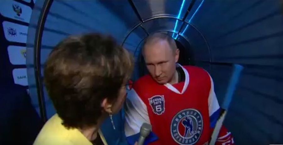 Vladimir Putin, In Full Hockey Gear, Comments On Trump's Firing Of James Comey