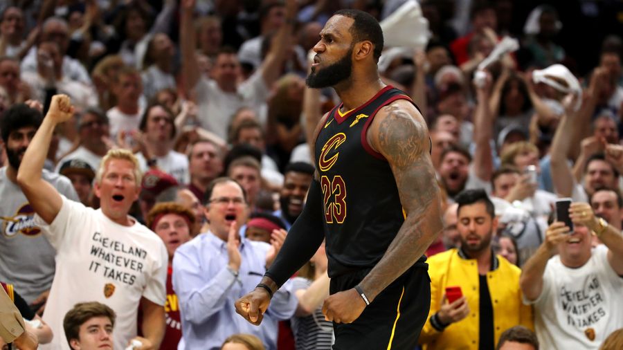 If That Was LeBron&#39;s Last Home Game With The Cavs, He Sure Made It Count
