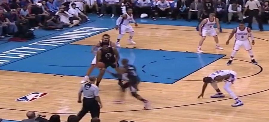 Chris Paul (Accidentally?) Hits Kevin Durant In The Huevos