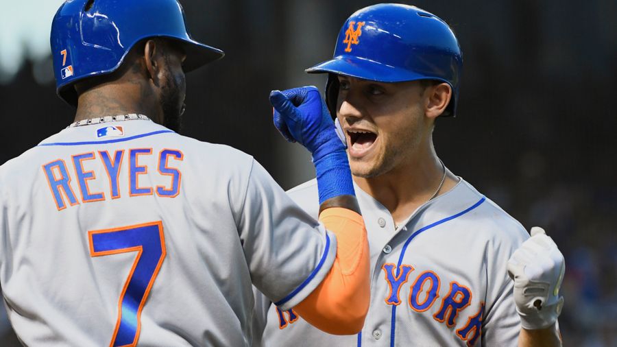 Michael Conforto Crushes Poor Baseball Into Outer Space