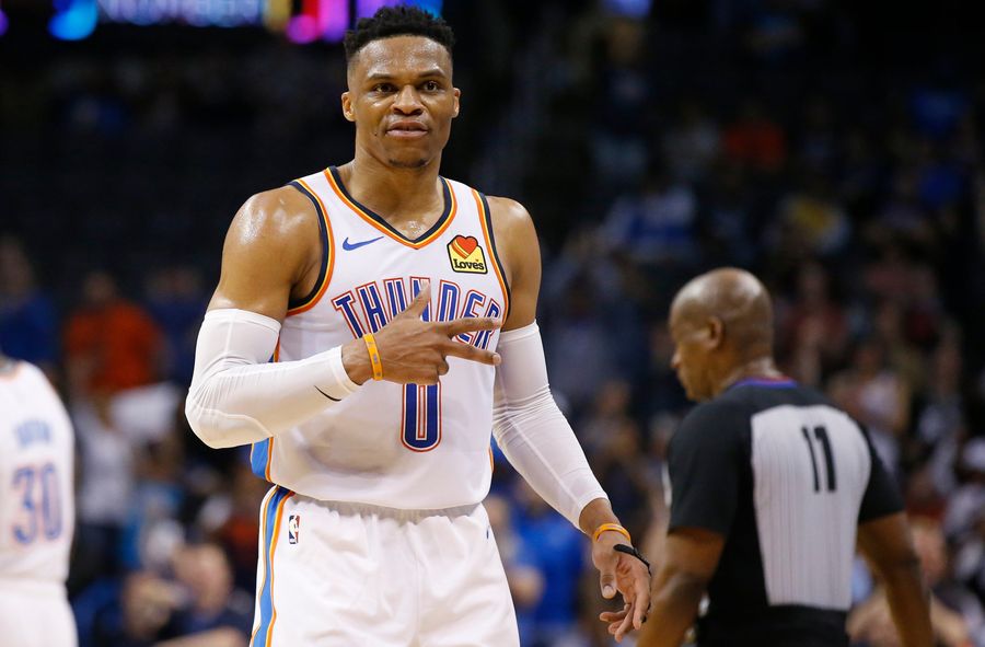 Russell Westbrook Dedicates Historic 20-20-20 Triple-Double To Slain Rapper Nipsey Hussle