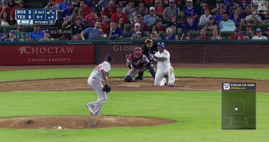 Adrian Beltre Humbled By Incredibly Slow Pitch