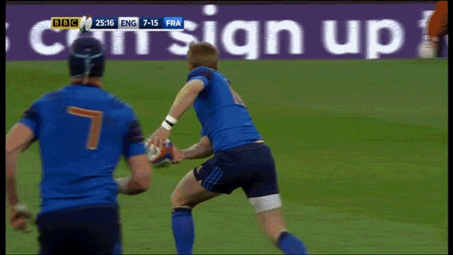 French Rugby Player Gets Absolutely Clobbered
