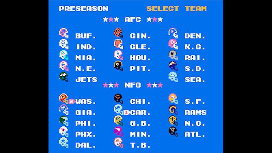 Your <i>Monday Night Football</i> Tecmo Super Bowl Simulation Is Live