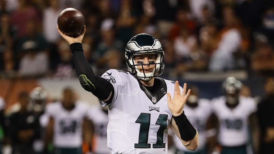 Carson Wentz Sure Looks Legit