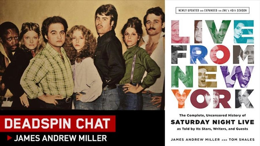 I&#39;m <i>Live From New York </i>Co-Author James Andrew Miller. Any Questions?