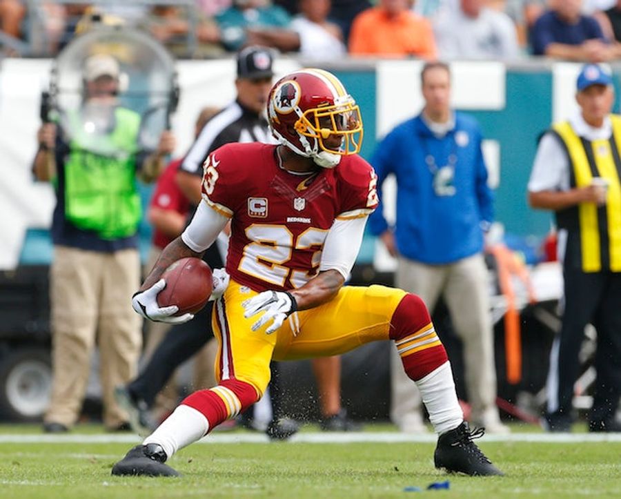 DeAngelo Hall Tore His Achilles When He Slipped While Getting Pizza