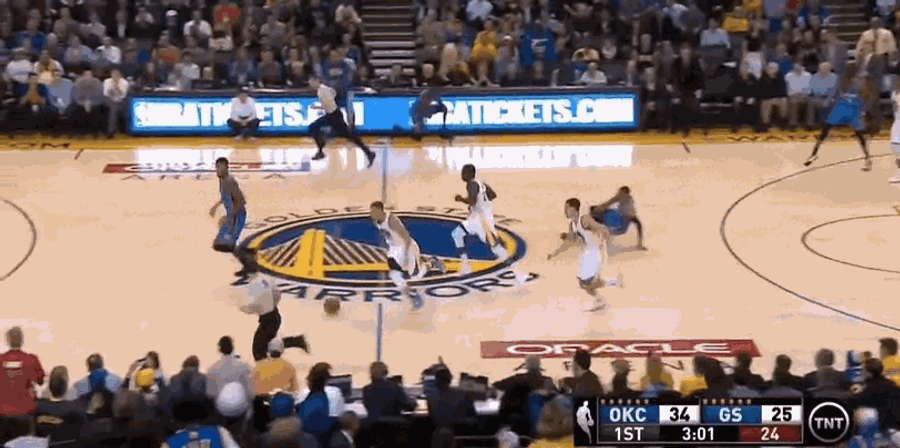 Draymond Green Blows A Steph Curry Highlight Reel Pass