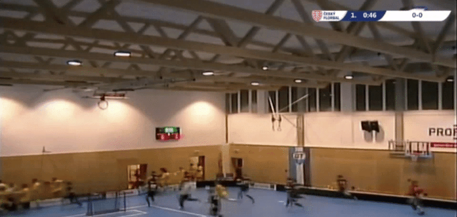 Roof Of Czech Gym Collapses During Floorball Match