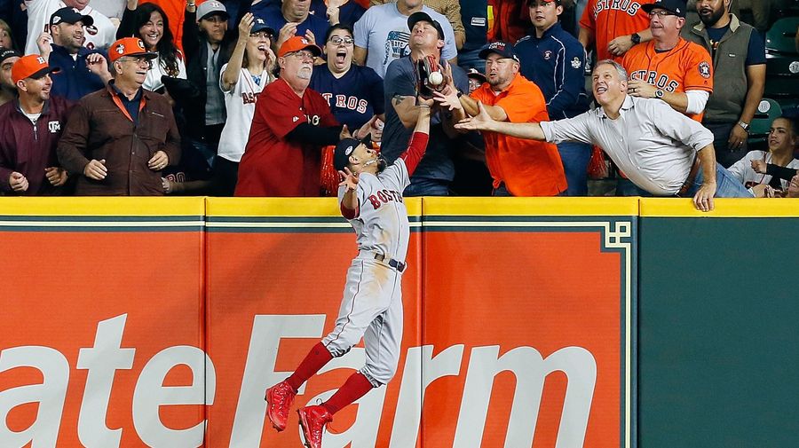 Fan Robs Jose Altuve Of Game-Tying Dinger, Or Maybe Robs Mookie Betts Of Spectacular Catch
