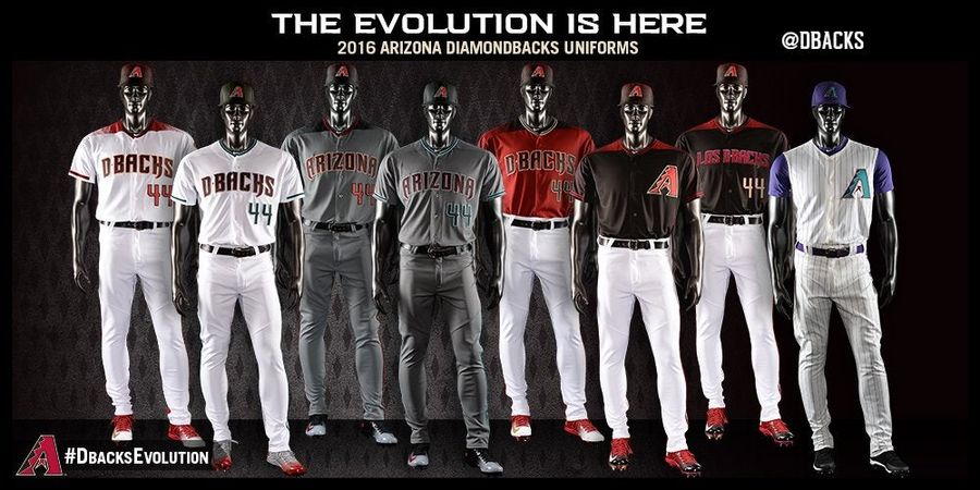 Diamondbacks Unveil So Goddamn Many New Uniforms