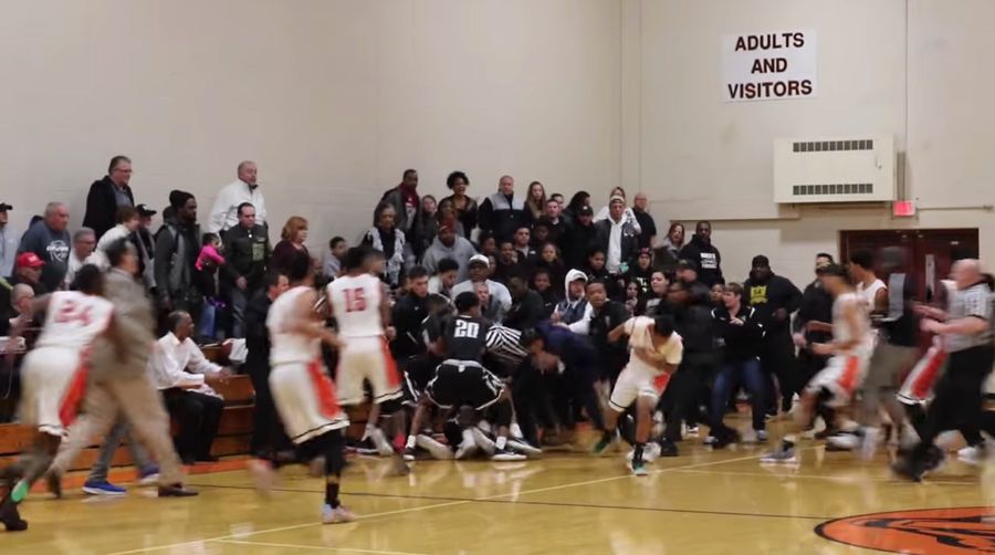 Stands Empty As Wild Brawl Breaks Out At Pittsburgh High School Game