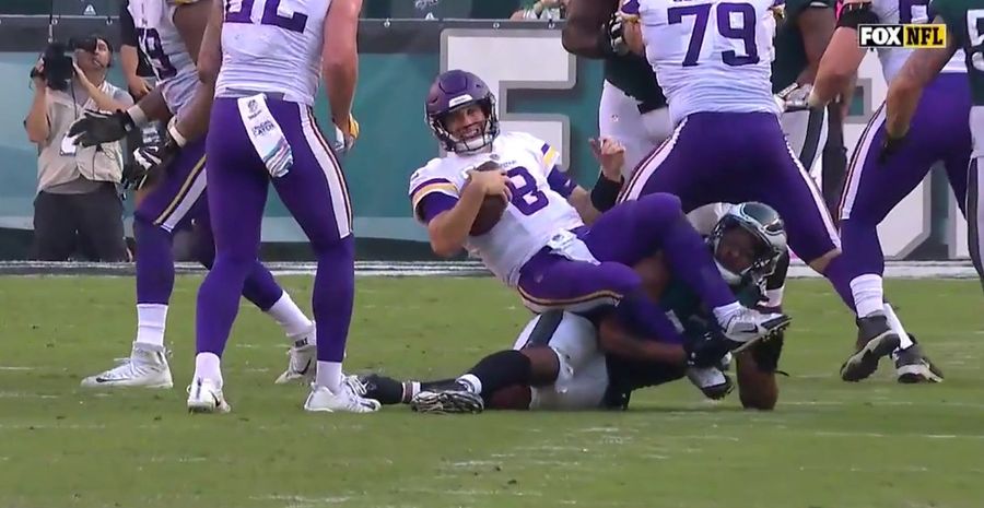 Dubious Roughing Call On Michael Bennett Sets Up Vikings Touchdown
