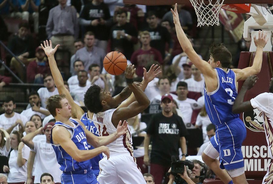 Grayson Allen Shoves FSU Assistant Coach, Who Says It's Chill