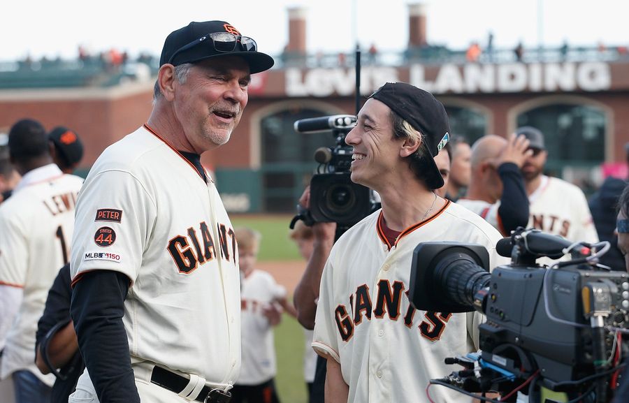 Bruce Bochy's Retirement Ceremony Was—Holy Shit, It's Tim Lincecum!