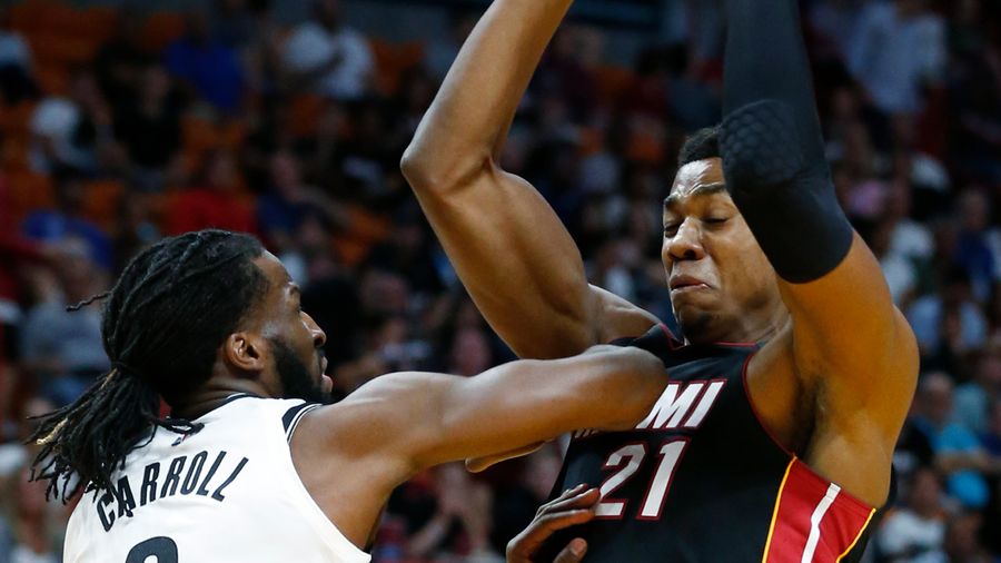 Hassan Whiteside, On The Heat Playing Small Lineups: &quot;It&#39;s Really Bullshit&quot;