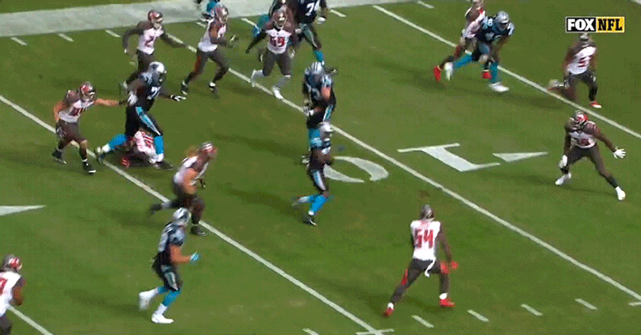 Curtis Samuel Turns The Buccaneers&#39; Defense Into Swiss Cheese