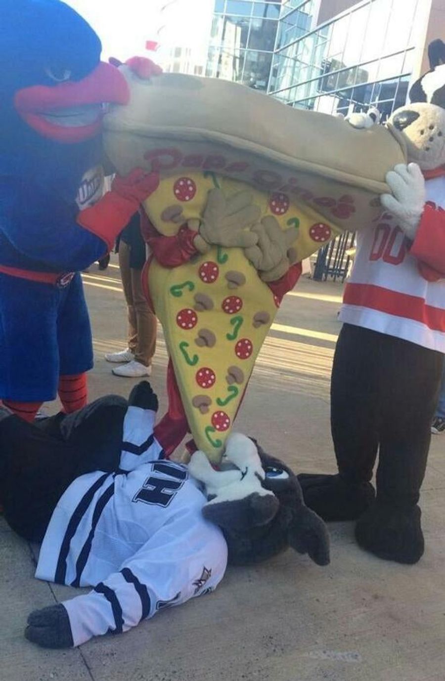 Some Things Are More Sinister When Done By Mascots