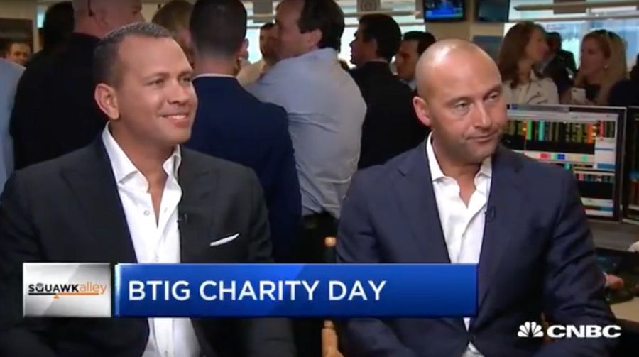 CNBC Interview With Derek Jeter And Alex Rodriguez Was Awkward From The Start