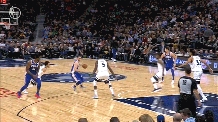 And Now For Some Stupidly Bad Defense From Karl-Anthony Towns