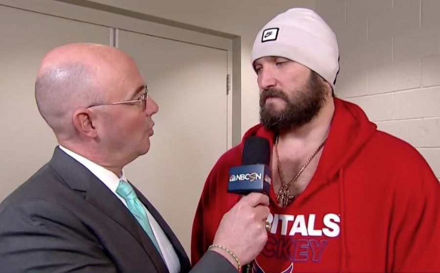 Alex Ovechkin&#39;s Face Said It All