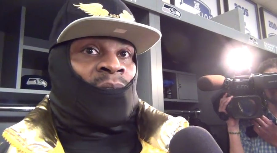 Marshawn Lynch To Every Postgame Question: "I'm Thankful"