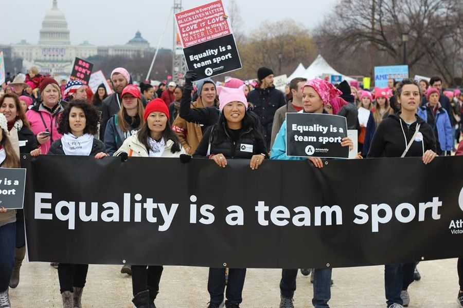 Athletes Pick A Side At The Women's March
