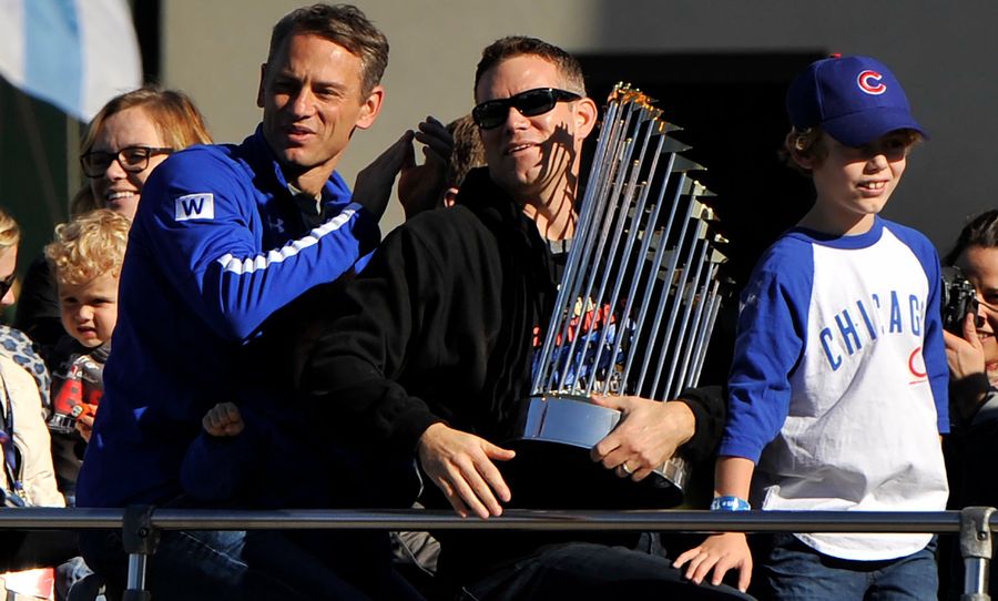 Report: Cubs' World Series Trophy Damaged At Theo Epstein's Charity Concert In Boston