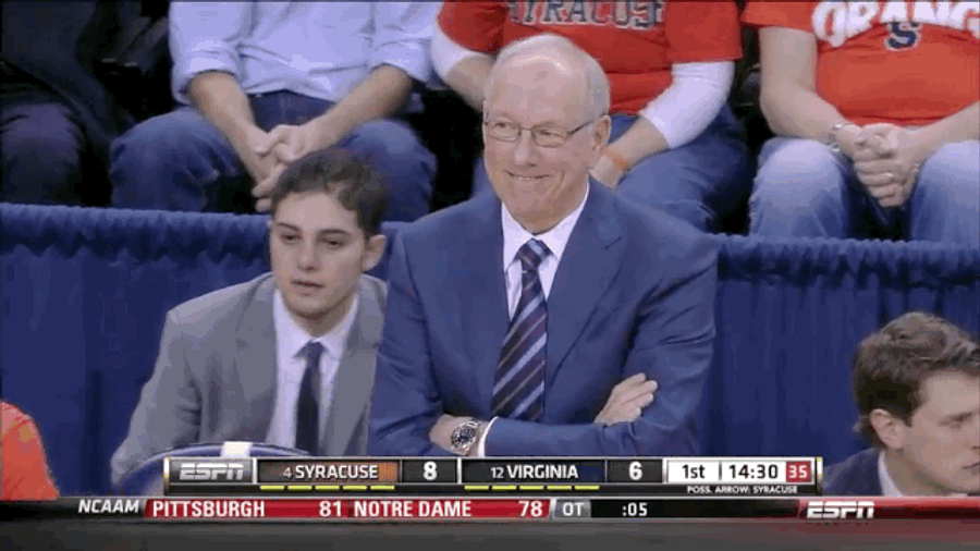 Jim Boeheim Is Getting Pretty Sick Of This Shit