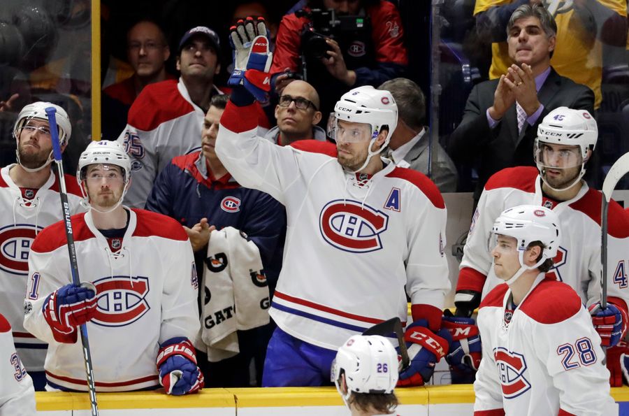 Shea Weber Scores In Return To Nashville