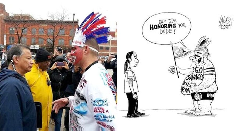 Cartoon Foresaw Asshole Redface Guy A Decade Ago