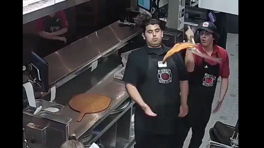 Pizza God&#39;s Quick Thinking And Court Vision Prevent Messy, Costly Turnover