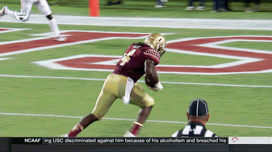 Dalvin Cook Tries To Score Touchdown; Fails