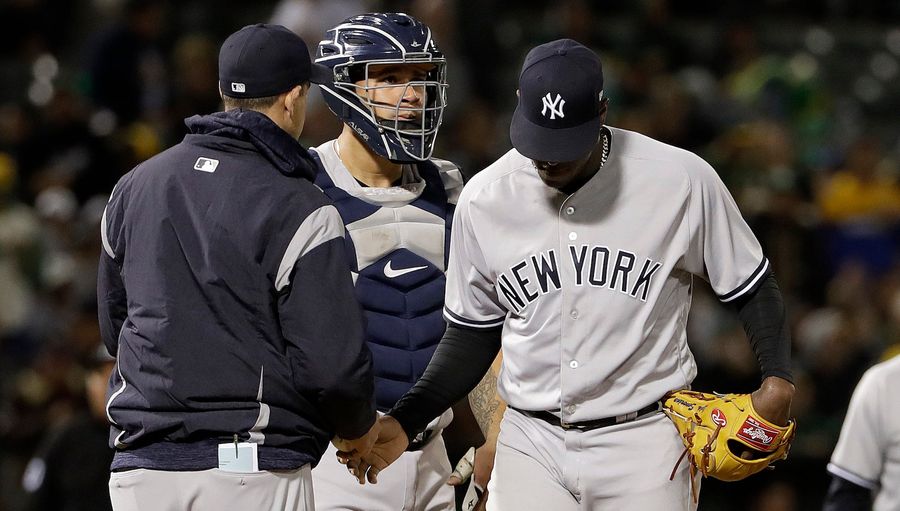 Gary Sánchez Really Couldn&#39;t Catch The Ball Last Night