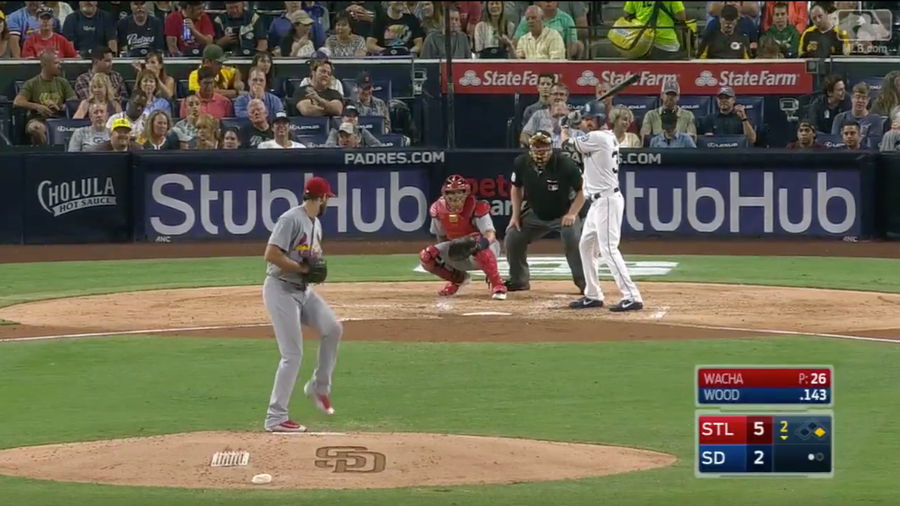 Padres Pitcher Travis Wood Crushes Second-Deck Home Run