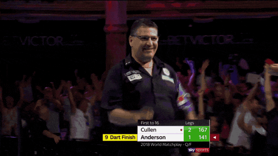 Darts Crowd Just Completely Loses Its Shit Over A Perfect Nine-Dart Run