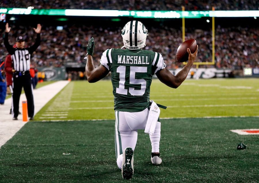Brandon Marshall Compares The Jets' Season To Wearing A Dirty Diaper For A Year